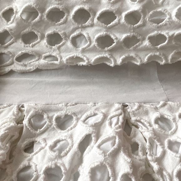 Sea New York White Popover Layered Lace Dress🤍🤍🤍 - Picture 6 of 10